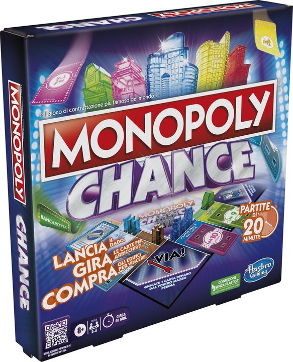 Immagine prodotto Monopoly Il Monopolio è stato eliminato con il gioco d'azzardo (Italiano)