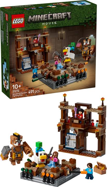 Actual product image LEGO Forest estate with boxing ring (21272, LEGO Minecraft)