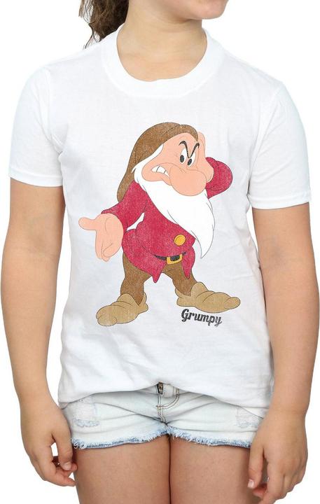 Immagine prodotto Disney Snow White And The Seven Dwarves Classic Grumpy Maglietta Ragazze (128)
