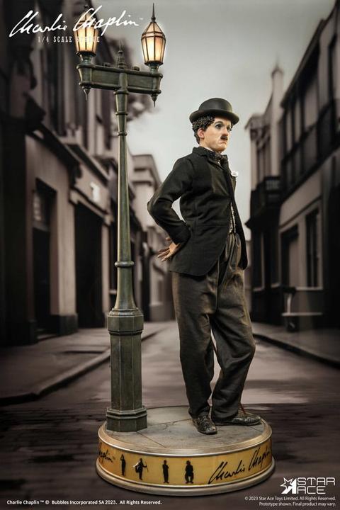 Image du produit Star Ace Toys Charlie Chaplin statuette 1/4 version Deluxe 50 cm