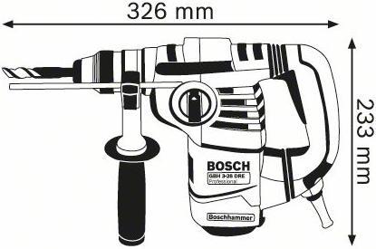 Actual product image Bosch Professional GBH 3-28 DFR, incl. L-BOXX + Gedore-BOXX (Electrical connection)