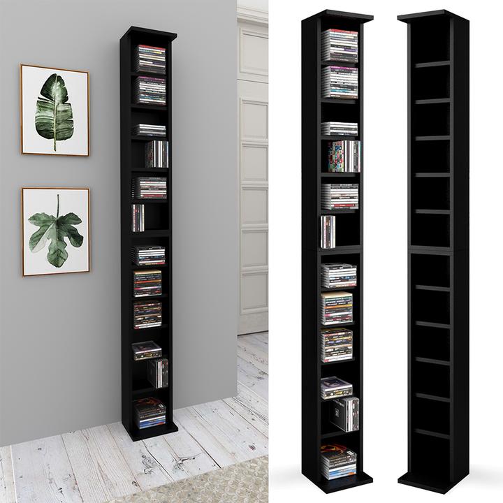 Actual product image Vicco CD-Regal (21 x 20 x 184 cm)