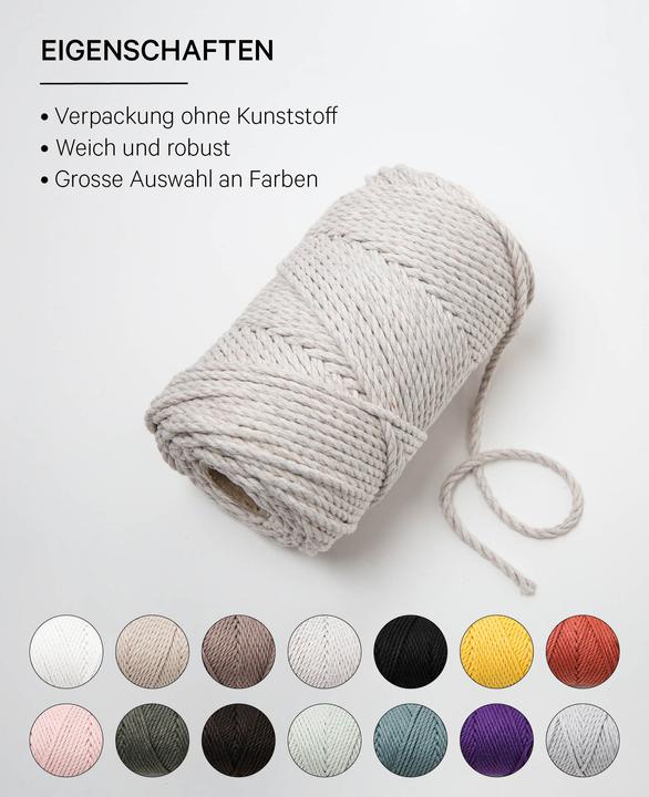 Produktbild I Am Creative Macrame Rope (90 m)