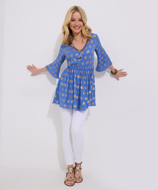 Immagine prodotto Joe Browns Metallic Detail Shimmering Embroidered Tunic (8)