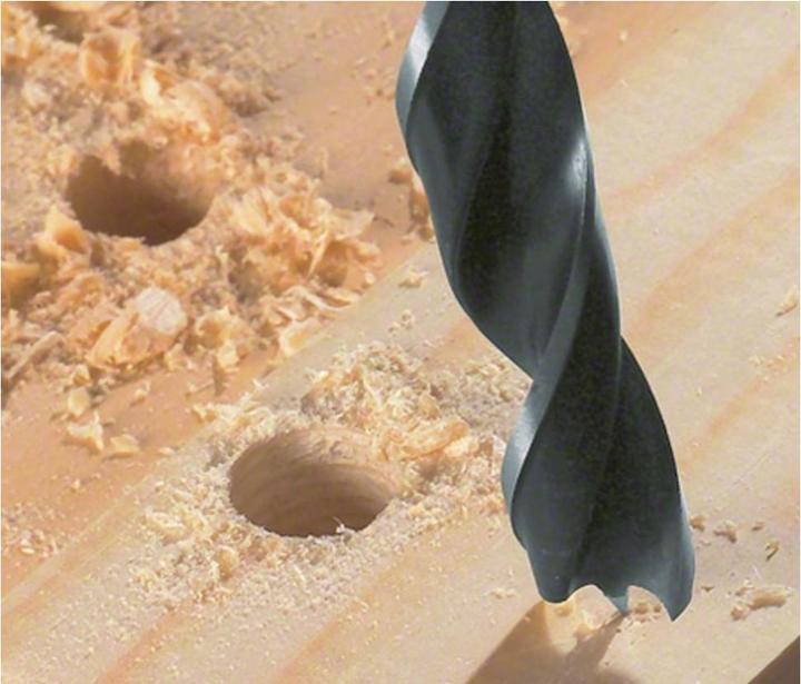 Actual product image Bosch Professional Zubehör PRO Wood twist drill set. 7 pcs. (4 mm, 3 mm, 5 mm, 6 mm, 7 mm, 8 mm, 10 mm)