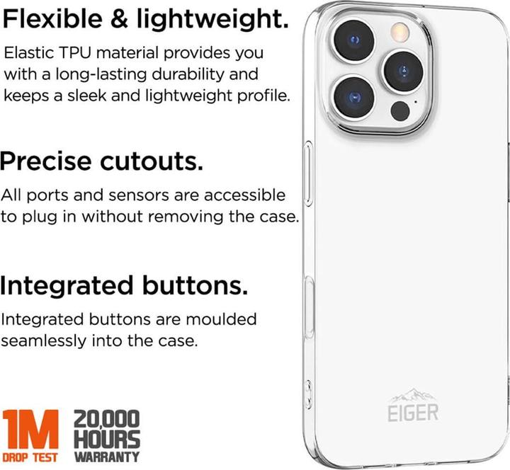 Actual product image Eiger Grip Case (Apple iPhone 16 Pro Max)
