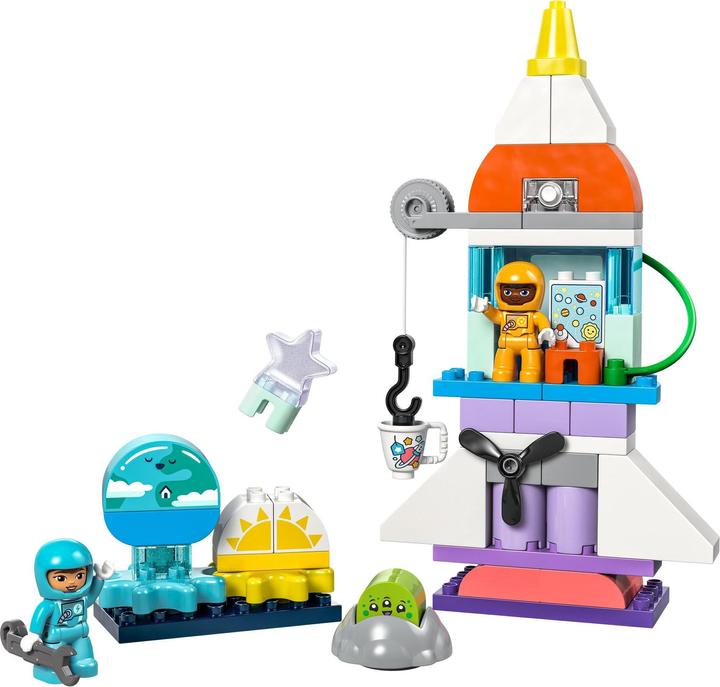 Actual product image LEGO 10422 3-in-1 space shuttle for many adventures (10422)