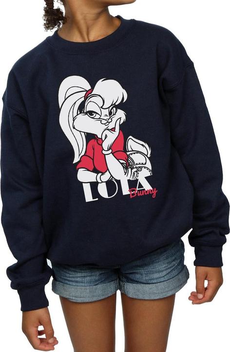 Immagine prodotto Looney Tunes Felpa da ragazza Classic Lola Bunny in cotone (116)