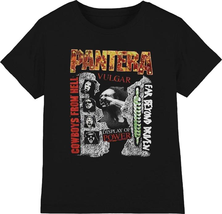 Immagine prodotto Pantera Maglietta unisex in cotone per adulti 3 Albums (M)