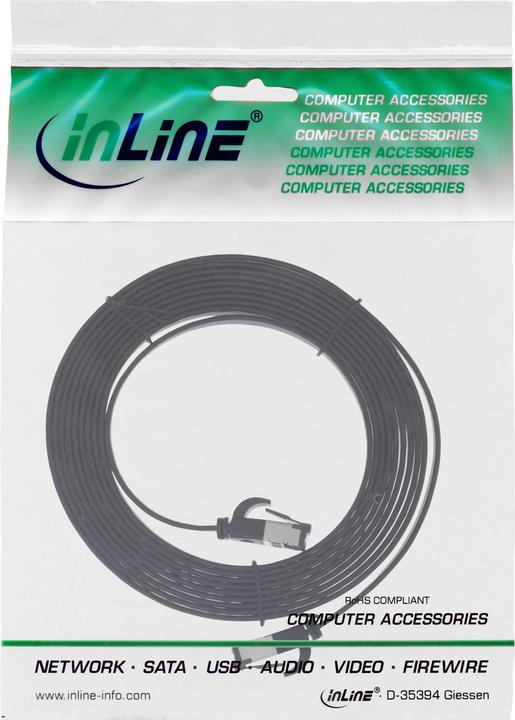 Productafbeelding InLine Patchkabel plat (U/FTP, CAT8.1, 1.50 m)