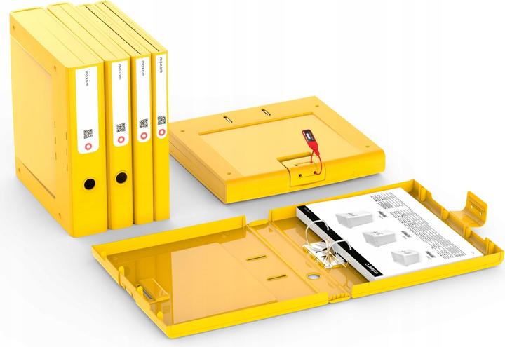 Image du produit Orplast Nouveau Classeur à anneaux, A4 70 mm, jaune (OR0033) (A4, 70 mm)