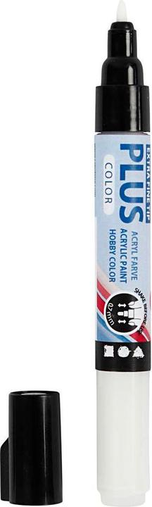 Produktbild Creativ Company Plus Farbmarker gebrochenes Weiss, 5,5 ml (Gebrochenes Weiss, 0.70 mm, 1 x)