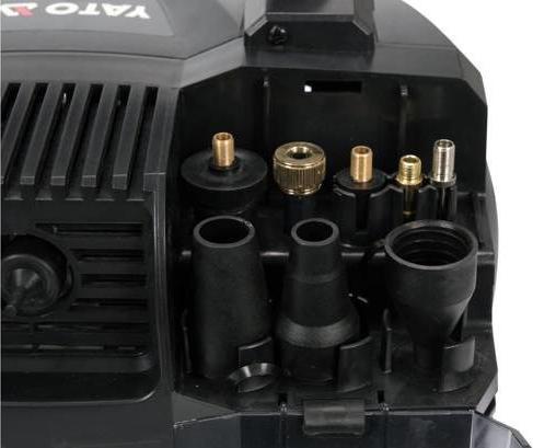 Actual product image Yato COMPRESOR 6L 36V (18Vx2) 2x3,0Ah (8 bar, 6 l)