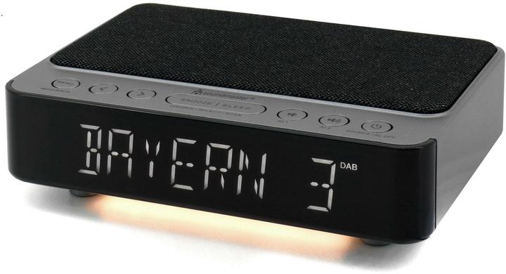 Actual product image Soundmaster Clock radio UR250AN Black