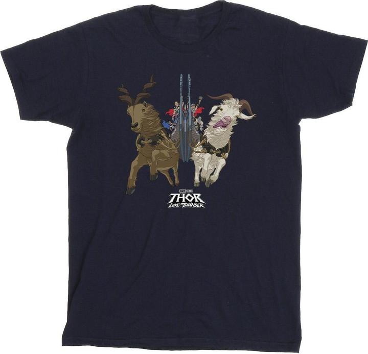Produktbild Thor Love And Thunder Viking Ship TShirt (L)