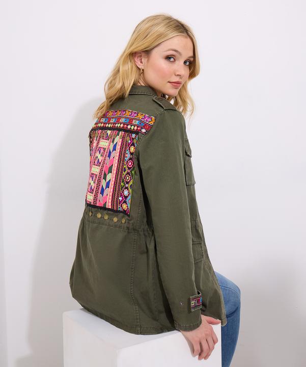 Produktbild Joe Browns Embroidered Oversized Khaki Jacket (38)