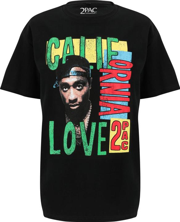 Actual product image MT Tupac California Love Retro Oversize Tee (XXL)