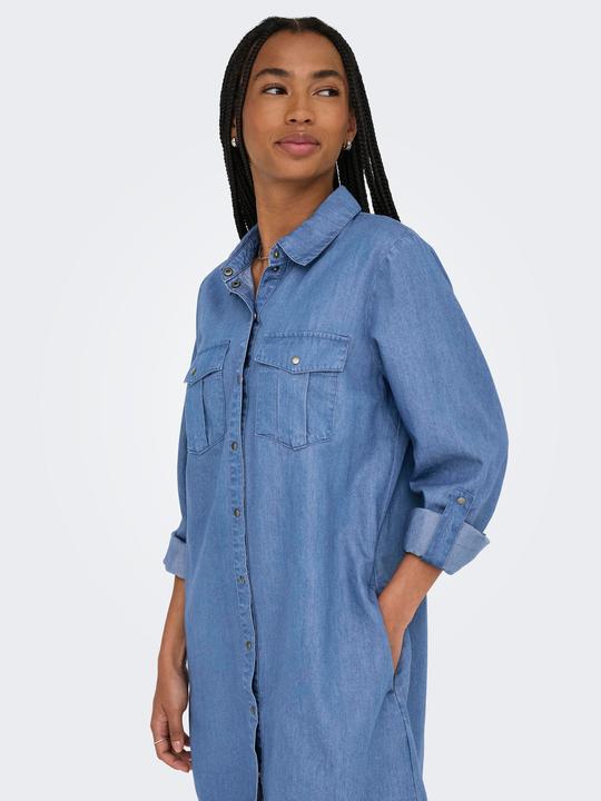 Image du produit Only ONLSILLE Kurzes Kleid Jeanskleid (M)