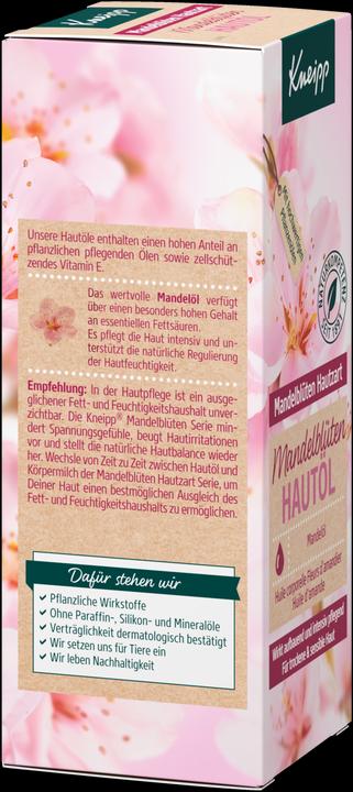 Image du produit Kneipp Huile pour la peau à la fleur d'amandier (Huile pour le corps, 100 ml)