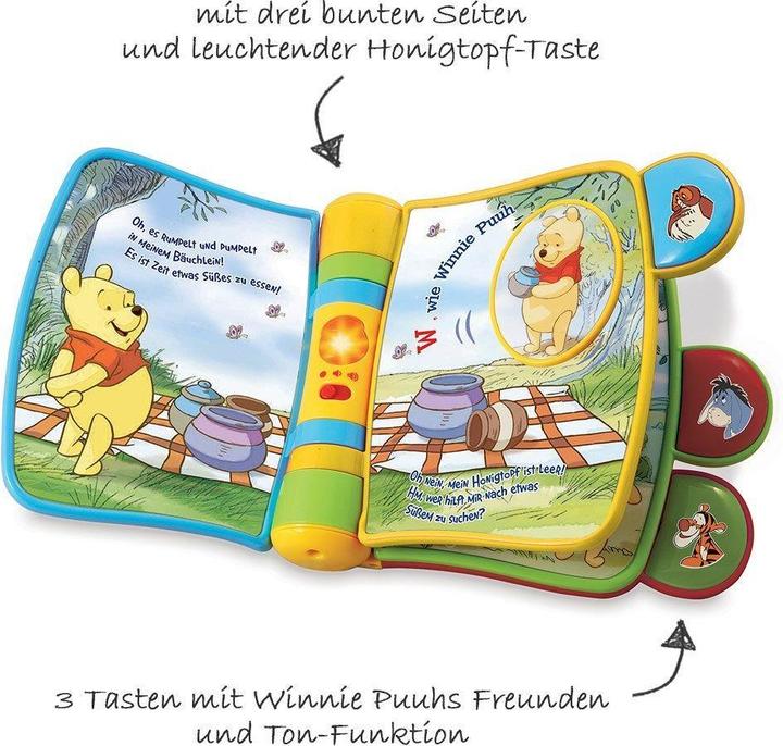 Image du produit VTech Livre d'aventures de Winnie l'Ourson - La drôle de chasse au miel (Allemand)