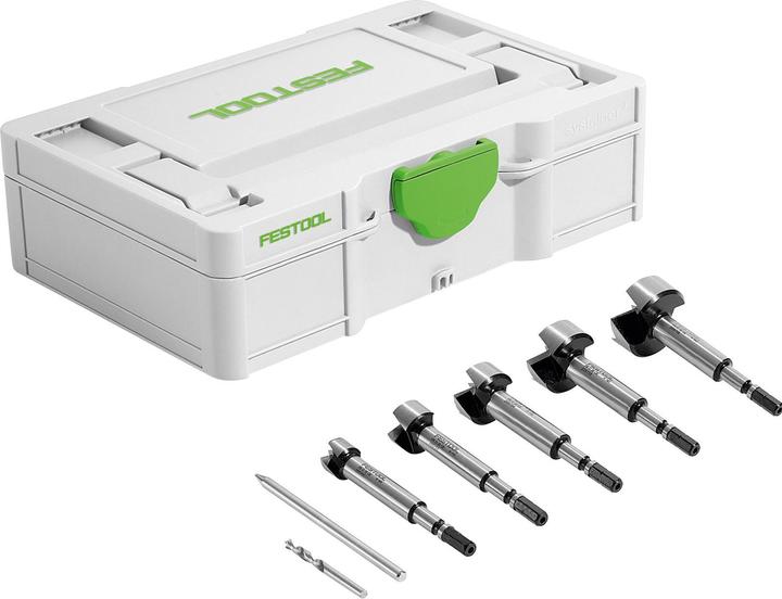 Produktbild Festool Forstnerbohrer-Set SYS3 S 76-FB CE-SORT/5 (15, 20, 25, 30, 35 mm)