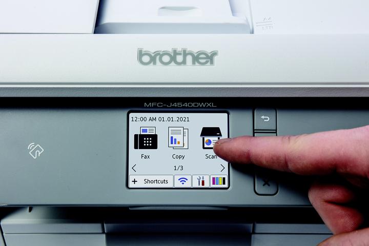 Actual product image Brother MFC-J4540DWXL (Ink, Colour)