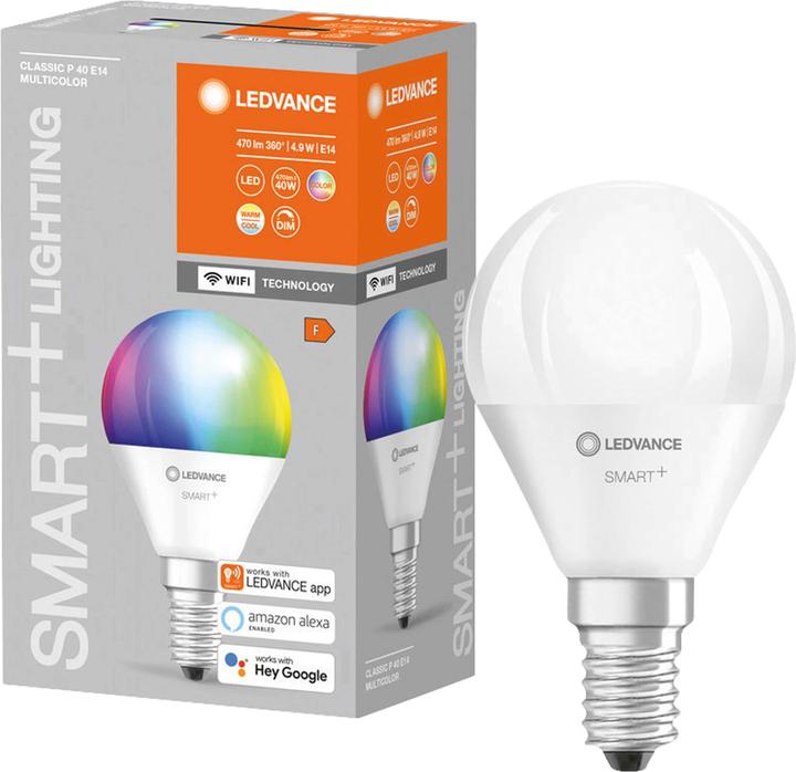 Actual product image Ledvance Classic P (E14, 5 W, 470 lm, 1 x, F)