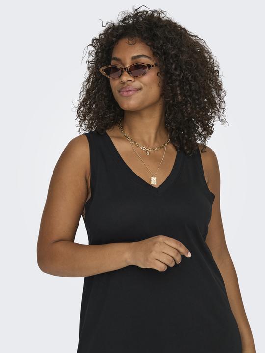 Actual product image Only Regular fit V-neck long dress dress (XL)