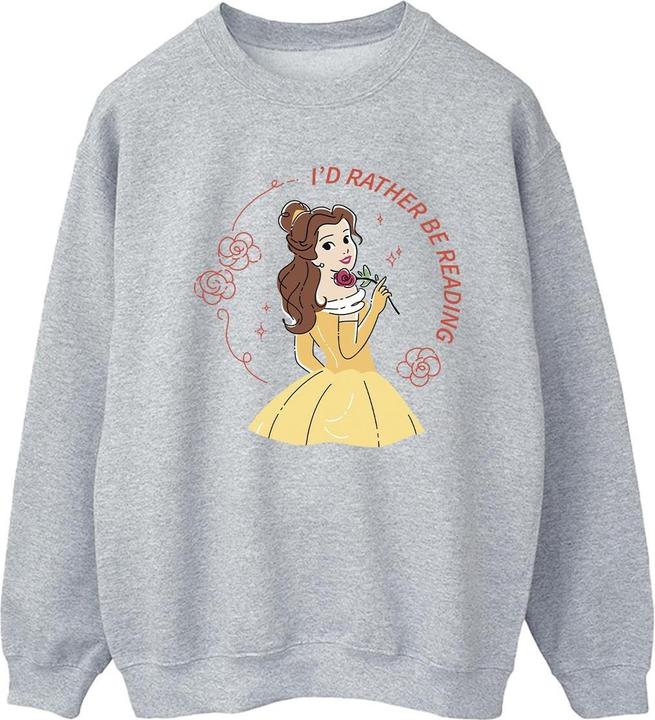 Produktbild Disney Schöne und das Biest I'd Rather Be Reading Sweatshirt (M)
