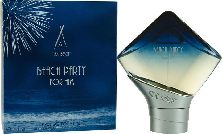 Nikki Beach Beach Party Man Eau de Toilette 50ml Spray (Eau de Toilette, 50 ml)