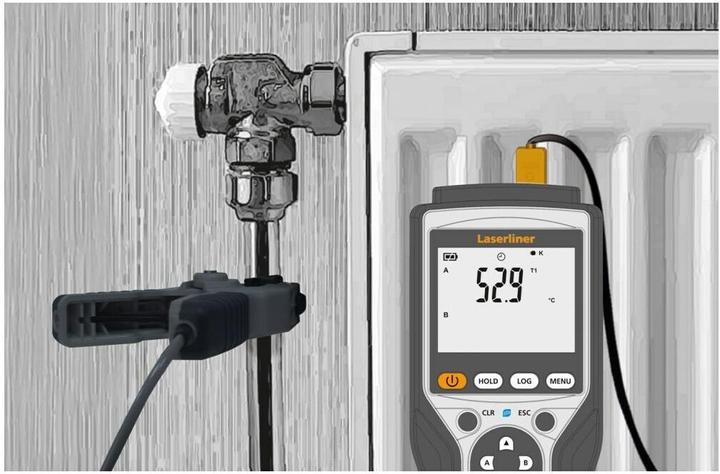 Image du produit Laserliner Mesureur de température et d'humidité ThermoMaster Plus