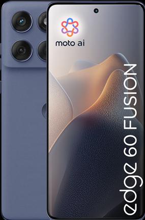 Image du produit Motorola Edge 60 (256 Go, Mer de Gibraltar, 6.67", Double SIM, 50 Mpx, 5G)