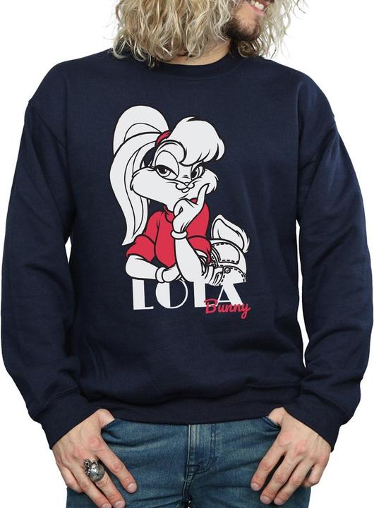 Actual product image Looney Tunes Mens Classic Lola Bunny Sweatshirt (S)