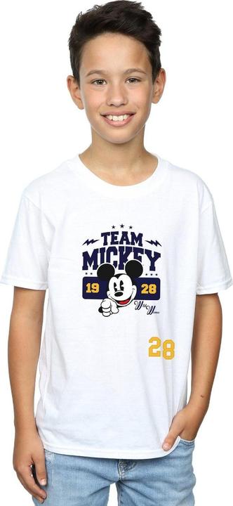 Actual product image Disney Boys Mickey Mouse Team Mickey T-Shirt (140, 146)