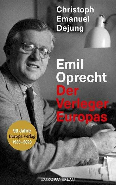 Actual product image Emil Oprecht (German, Christoph Emanuel Dejung, 2023)