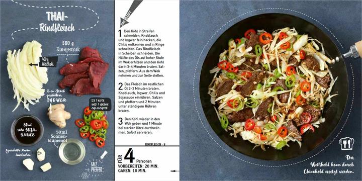 Immagine prodotto Wok - Die besten Rezepte. Schnell, einfach, lecker. 31 traditionelle und neue Rezepte. Ideal für (Tedesco, Drouetto Valéry., 2021)