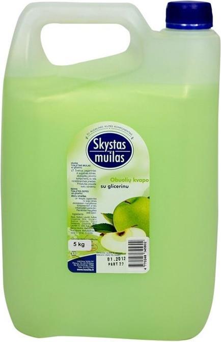 No Name LIQUID SOAP APPLE WITH GLIC 5L (5.17KG) (Flüssigseife)