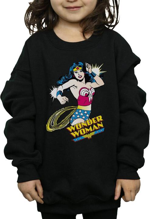 Produktbild Wonder Woman Lasso Sweatshirt Mädchen (152, 158)