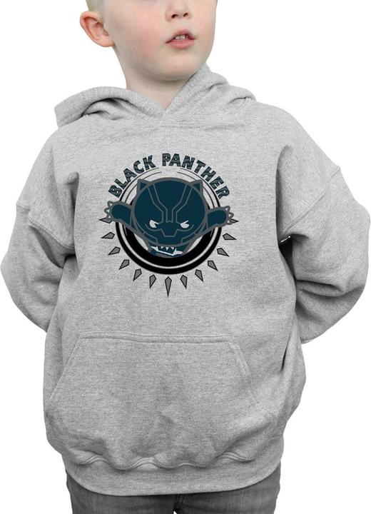 Immagine prodotto Kawaii Black Panther Pounce Felpa con Cappuccio Ragazzi (140, 146)
