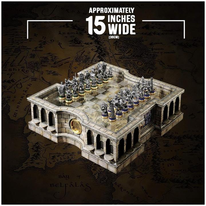Actual product image Noble Collection Lord of the Rings Chess Set