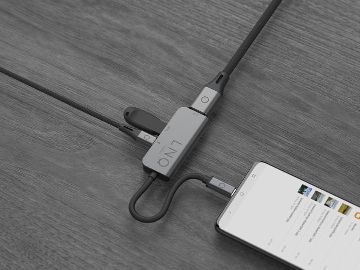 Image du produit LINQ Connects 3in1 USB-C Multiport Hub (USB-C, 1 Ports)