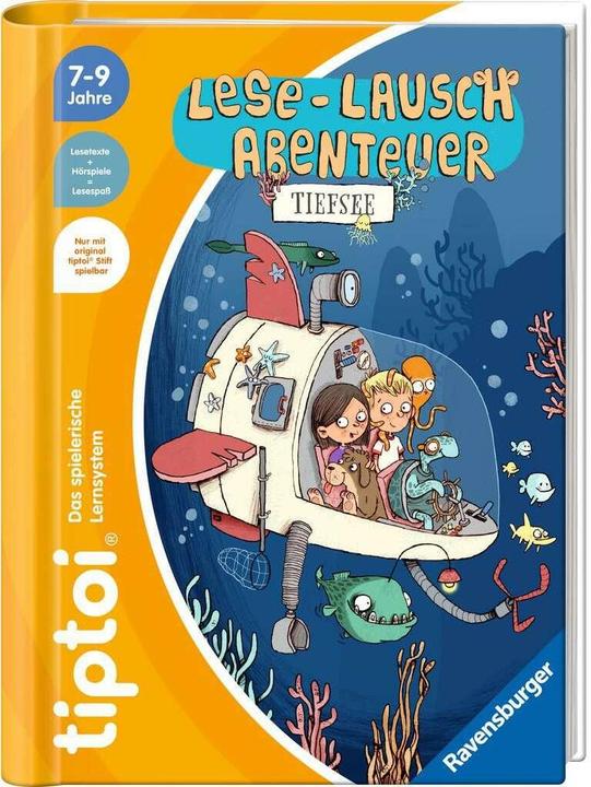 Immagine prodotto tiptoi Lese-Lausch-Abenteuer Tiefsee (Tedesco, Annette nuovo agricoltore, Nikolai Renger, 2023)