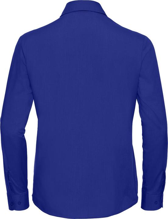 Actual product image Russell Womens/Ladies Poplin Easy-Care Long-Sleeved Shirt (M)