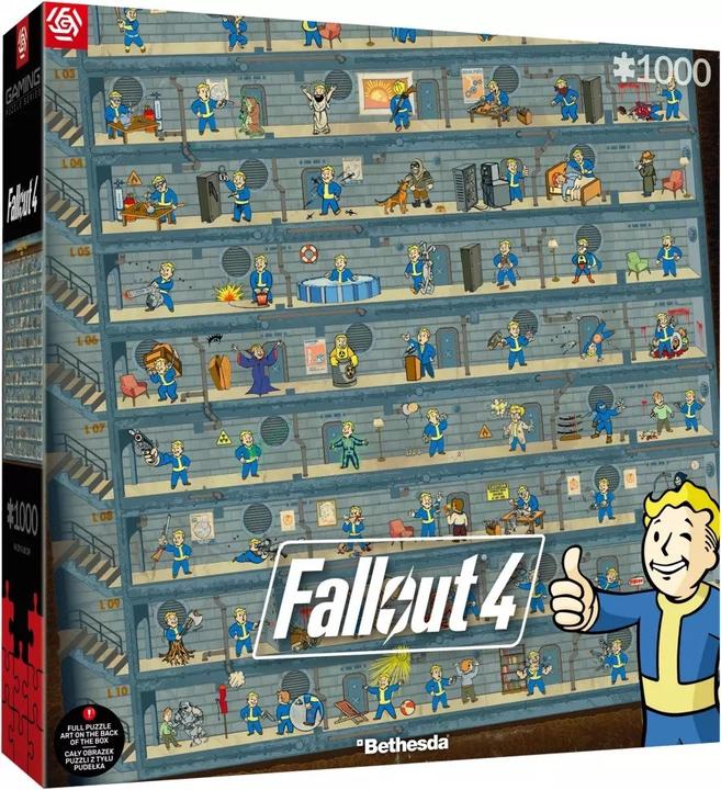 Produktbild Good Loot Puzzle Gaming Puzzle: Fallout 4 Perk Poster 1000 elementów (1000 Teile)