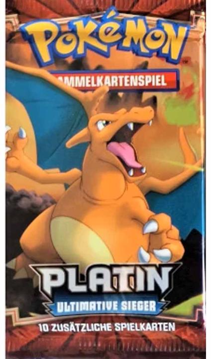 Image du produit Pokémon Platin Ultimative Sieger Booster - DE (Allemand, Pack de boosters)