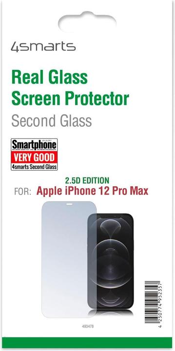 Produktbild 4smarts Second Glass 2.5D (1 Stück)