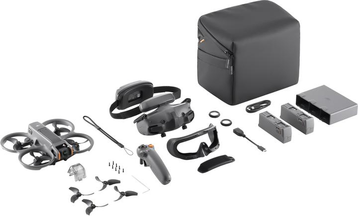 Produktbild DJI Avata 2 Fly More Combo (Three Batteries) (23 min, 377 g, 12 Mpx)