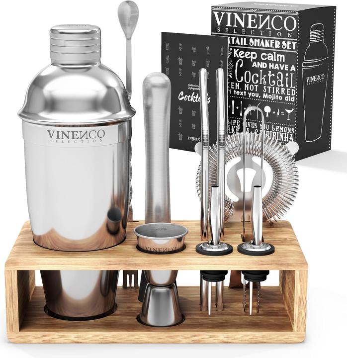 Actual product image Vinenco Cocktail Shaker Set (Cocktail set)