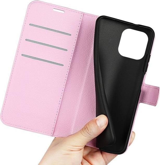 Actual product image MU Classic Litchi Leather Bookcover Series (Apple iPhone 14 Pro)