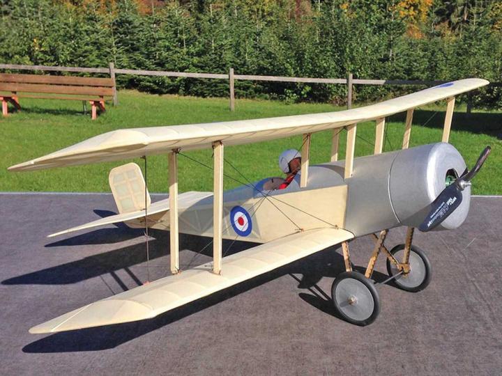 Image du produit Extron Modellbau EXTRON Bristol Scout (Laser Cut Kit) / 935 mm Kit de construction en bois (Voltige)